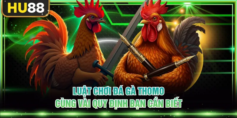 Luật chơi đá gà Thomo cùng vài quy định bạn cần biết